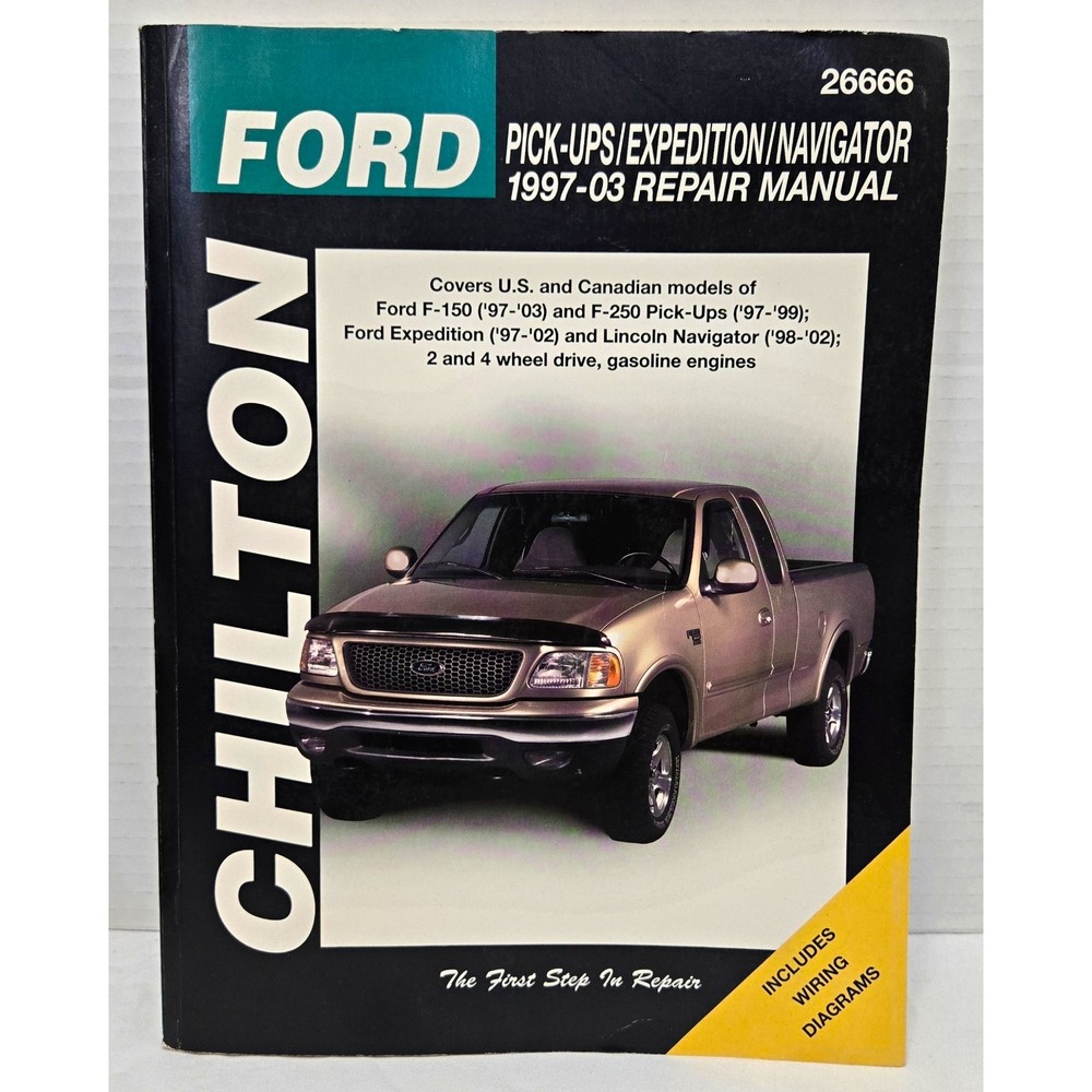 Chilton 26666 Repair Manual Ford F150 F250 Expedition Lincoln Navigator '97-'03